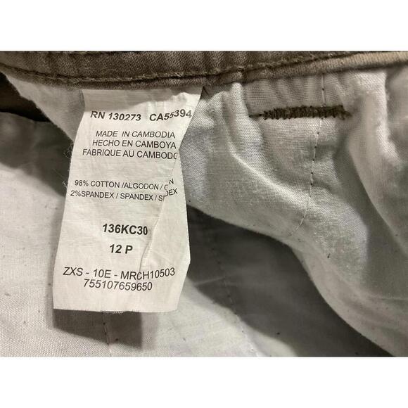 Riders by Lee curvier 12P khaki pants - Picture 3 of 8